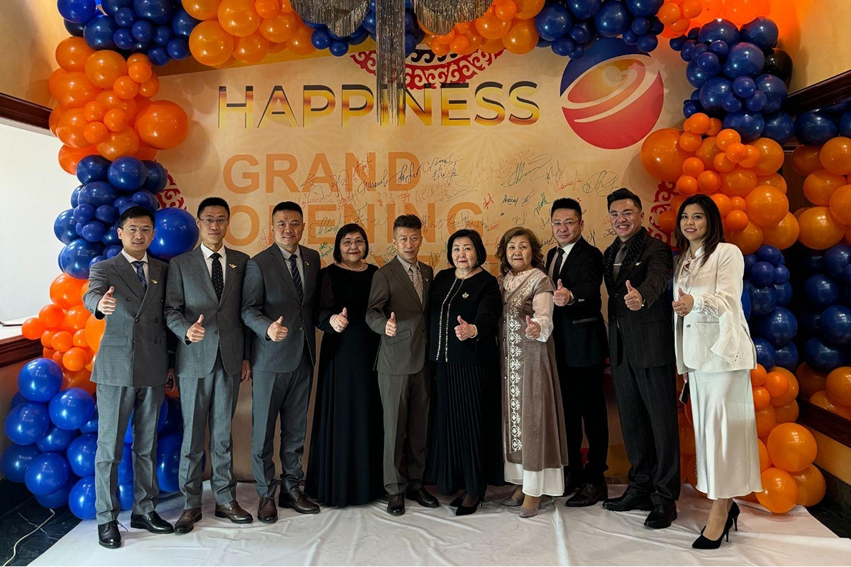 ТОРЖЕСТВЕННОЕ ОТКРЫТИЕ КОМПАНИИ HAPPINESS В КЫРГЫЗСТАНЕ